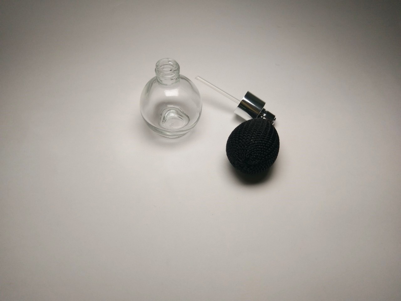 油綠色球噴頭香水噴霧瓶化妝品用具批發