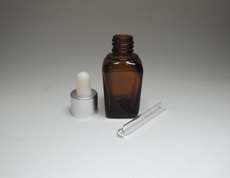 方形硅胶滴管香水瓶精油瓶