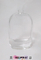 橢圓扁瓶封口式香水玻璃空瓶