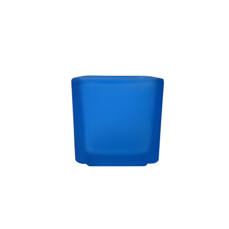 玻璃香膏空罐容器(蓝）