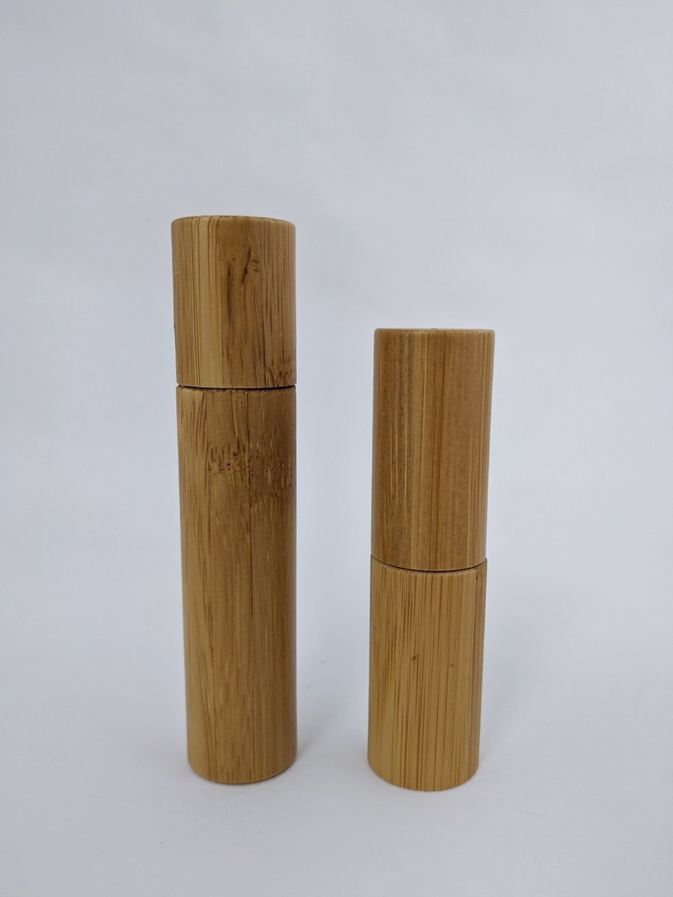 竹製透明香水空瓶