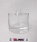 簡約厚底透明圓柱形封口式玻璃香水空瓶