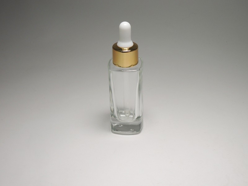 硅胶滴管肩套玻璃香水瓶
